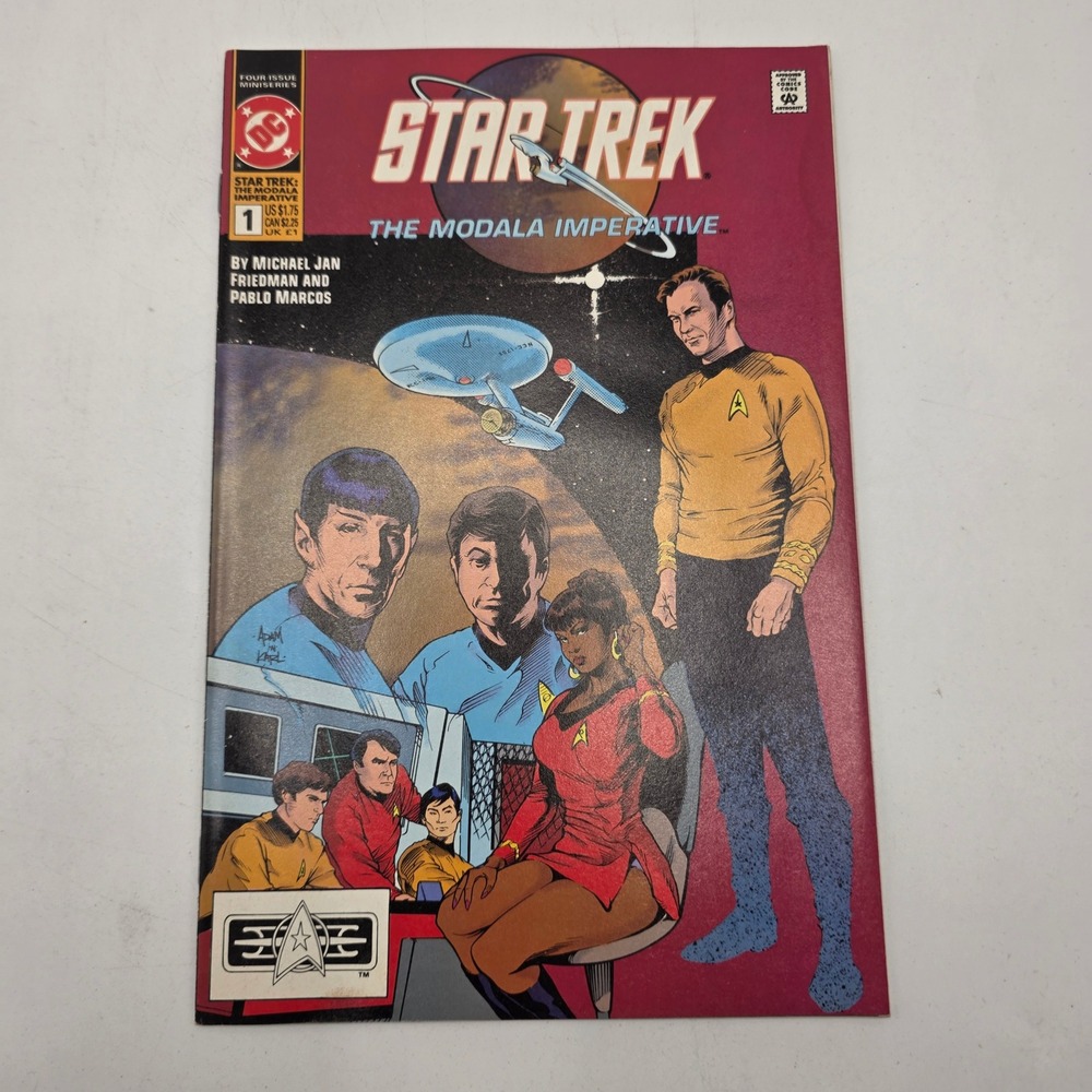 DC Comics Star Trek The Modala Imperative 1 1991 Kirk Spock Sci-Fi Copper Age